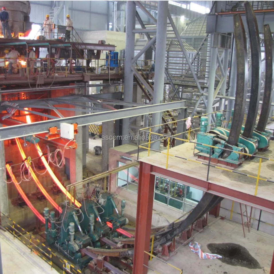 Long Working Life Automatic Steel Round/Square Billet CCM Steel billet Continuous Casting Machine production line