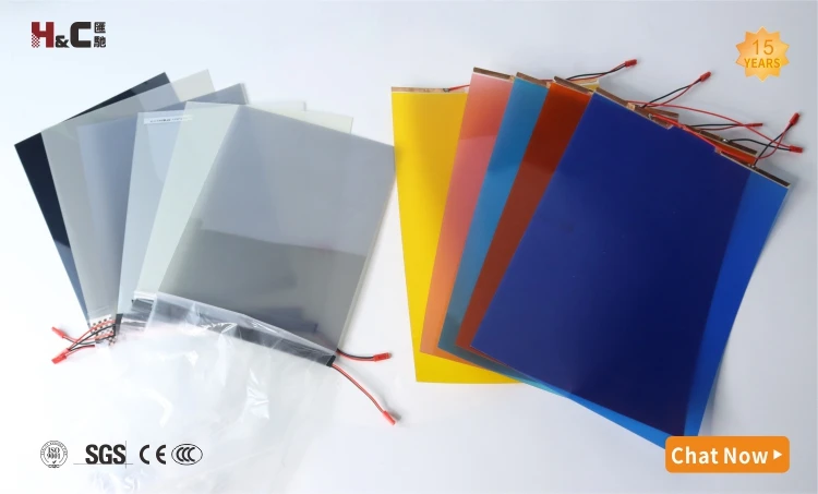 Factory Electronic Switchable Pdlc Self Adhesive Window Glass Film