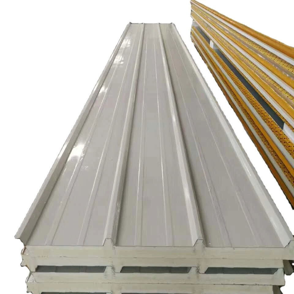 Огнеупорная Изолированная сэндвич-панель из полиуретана/Пура/пик для сборки/куриного домика/Свиньи вместо kingspan