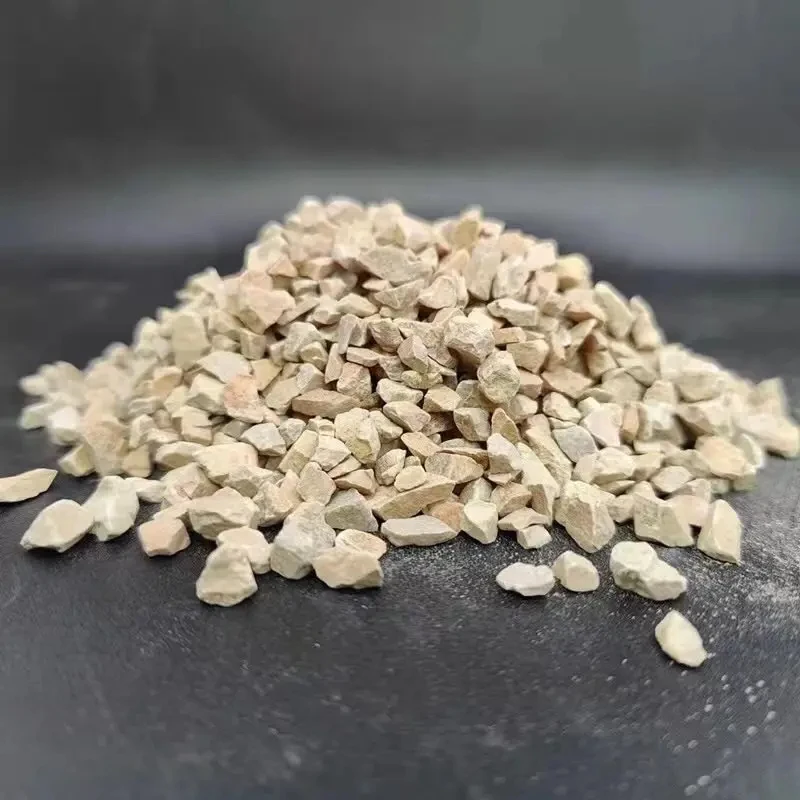 Factory Supply Natural White Zeolite Particle Water Treatment Clay with SiO2 Composition for Water Filters