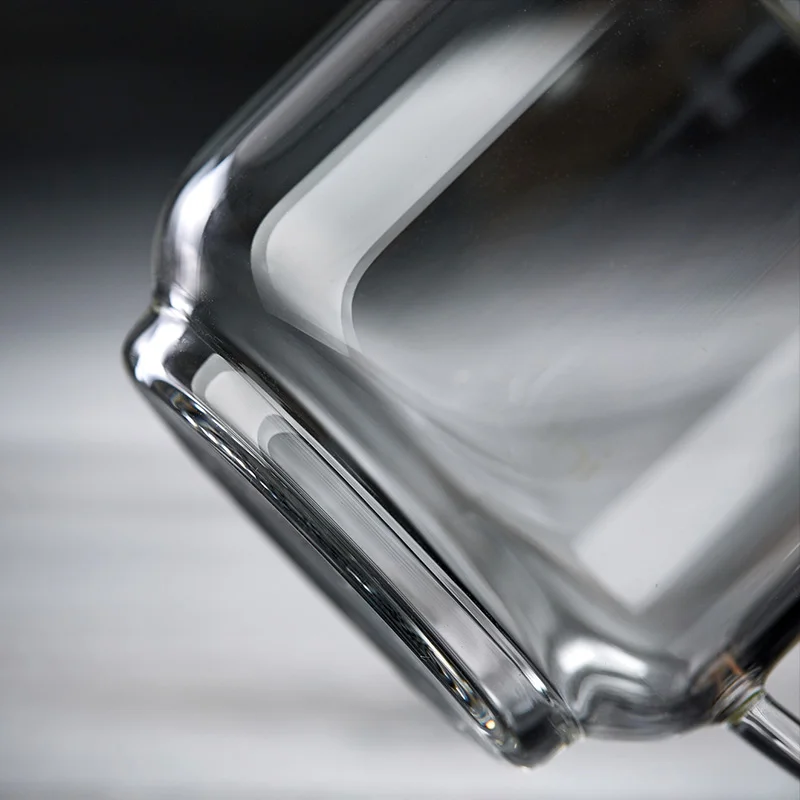 
120ml Borosilicate Glass Gongfu Tea Cup with Handle 