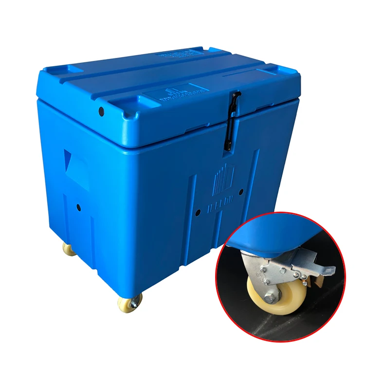 New product ideas 2022 cooler box  insulated  shipping 315l dry ice storage container for transport