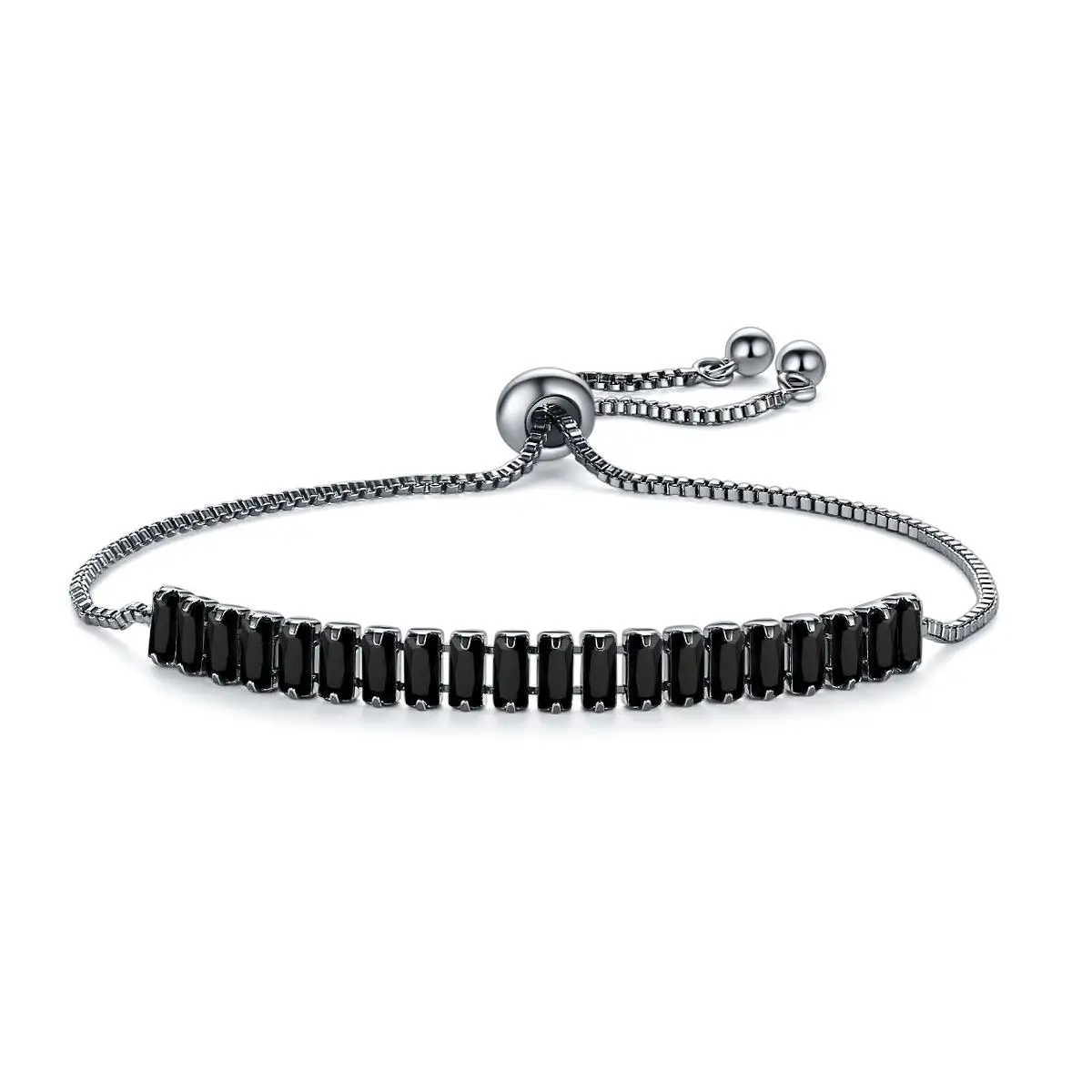 MOXI Adjustable Bracelet Creative New Pull Hand Jewelry Gun Black Bracelet Europe and America Cross-border Jewelry Wholesale 2.5