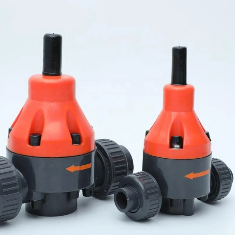 PVC pressure regulating valve pressure relief valve UPVC safety valve