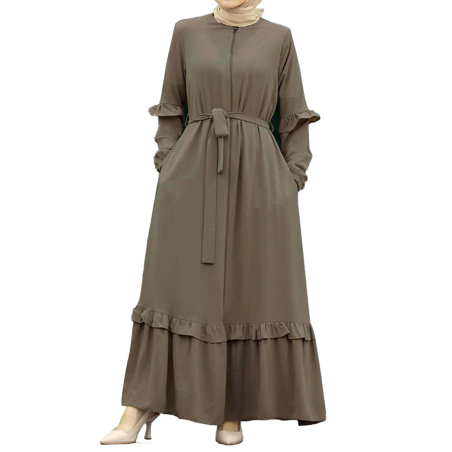 plus size dress custom jilbab women muslim dress dubai fashion islamic clothing indonesia kaftan robe muslim long abaya women
