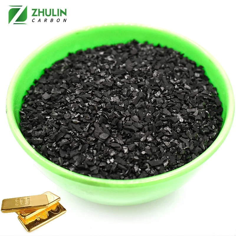 ZHULIN Manufacture Coal / Coconut Shell Based Granular Activated Carbon Market Price