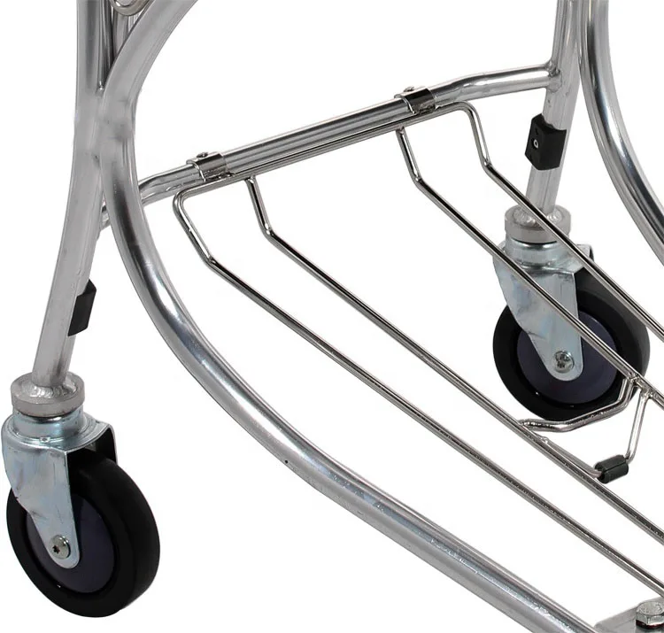 Supplier Customized Duty Free Shop Shopping Trolley Airport Advertising Promotional Car High Speed Rail Station Metal Trolley