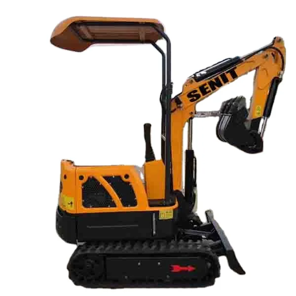 Chinese small hydraulic digger 1 ton mini excavator