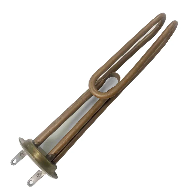 Factory wholesale direct sale copper pipe heating tube immersion flange electric heating pipe