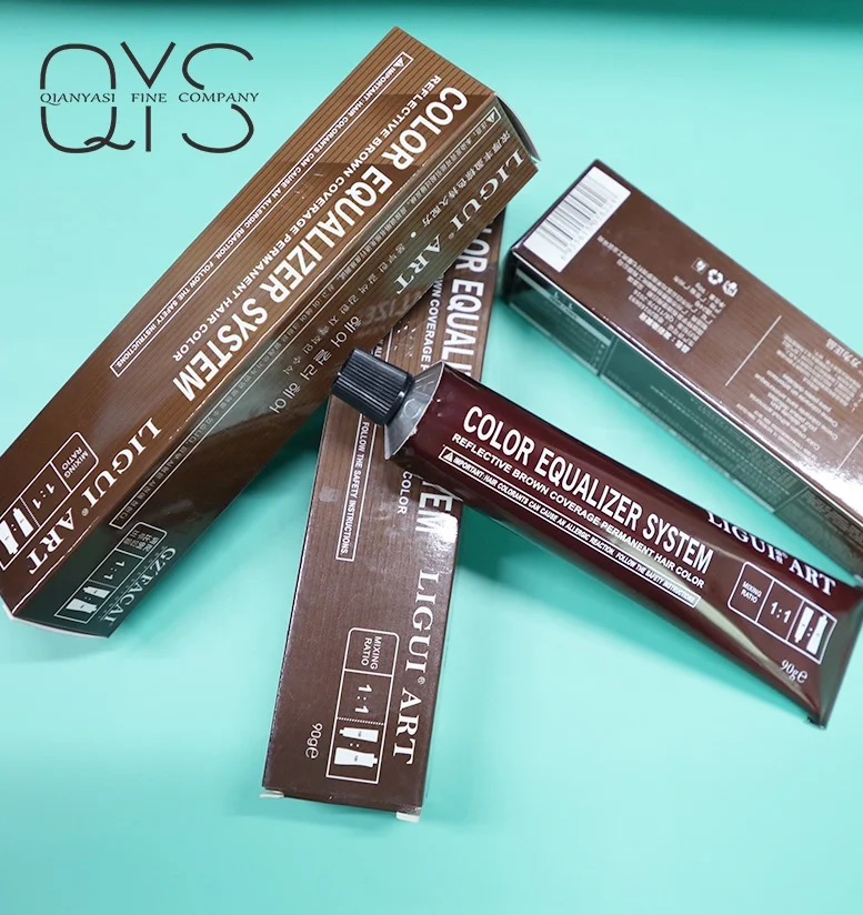 LIGUI hair color cream low ammoninate 66 fashion colors for professional salon