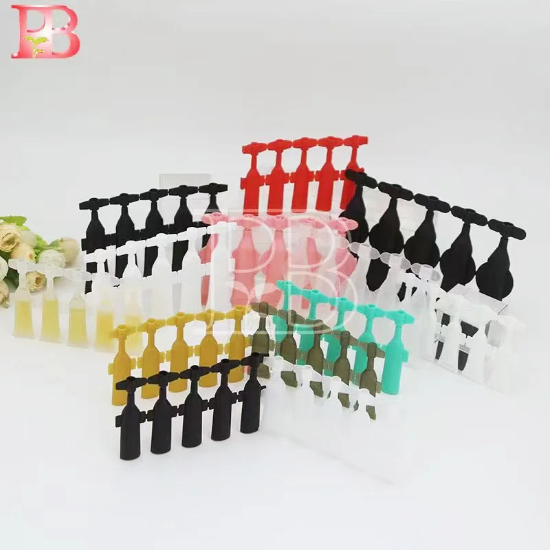 Wholesale empty sample bottle Essential oil bottle packaging soft tube medicine liquid plastic bottle eye dropper pipette