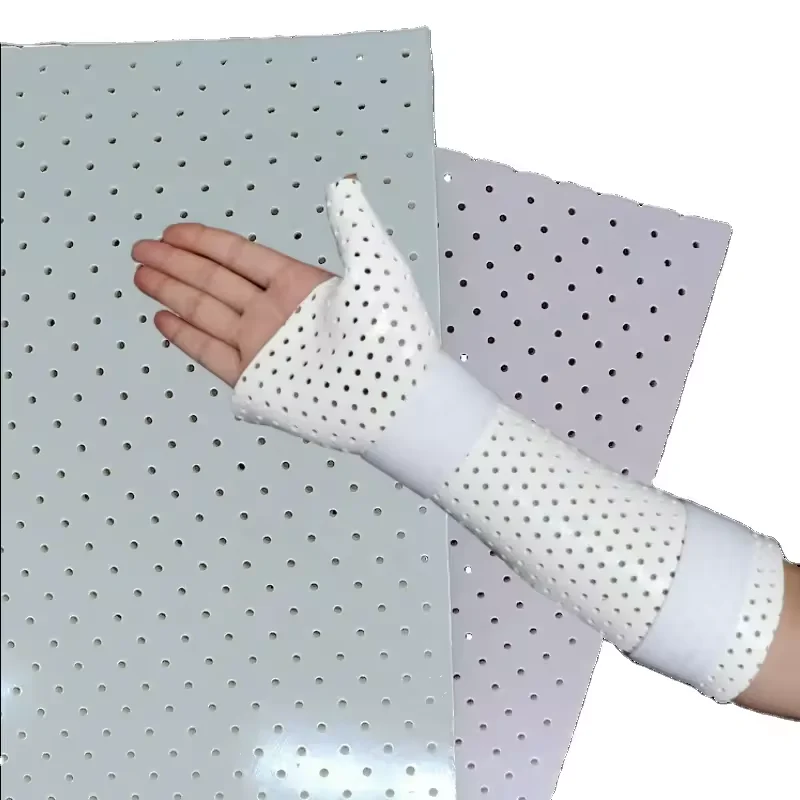 Low Temperature Thermoplastic Sheets Orthopedic Splint Brace Board Sheet Thermoplasticity Plate