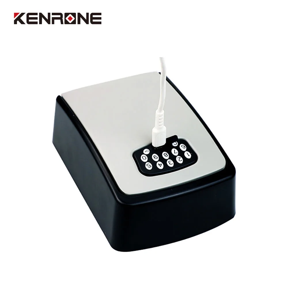 Wall Mounted Combination Lock Key Storage Box Portable Password Key Lock Box Outdoor