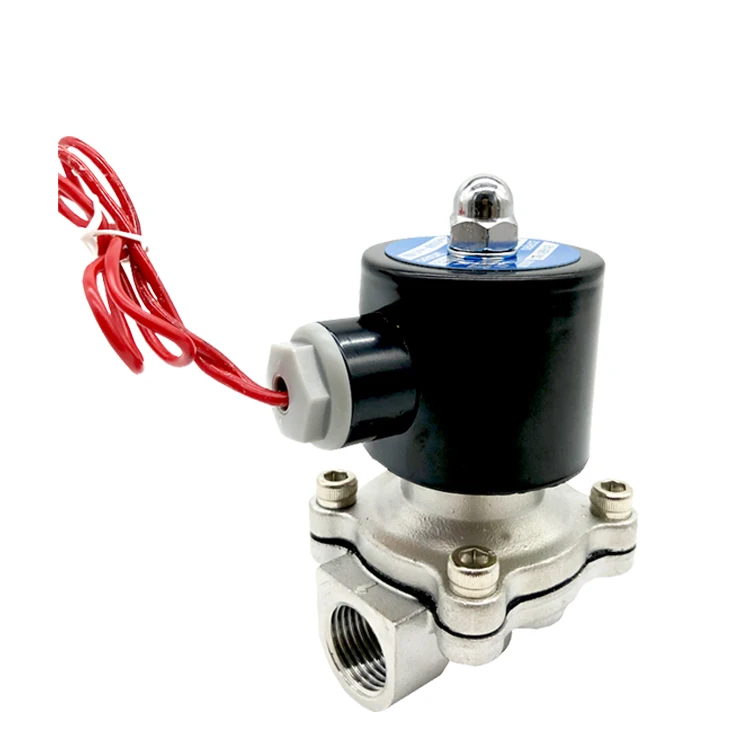 high quality 2 way Plastic water normal closed  Stainless  Solenoid Water Valve 2S160-15