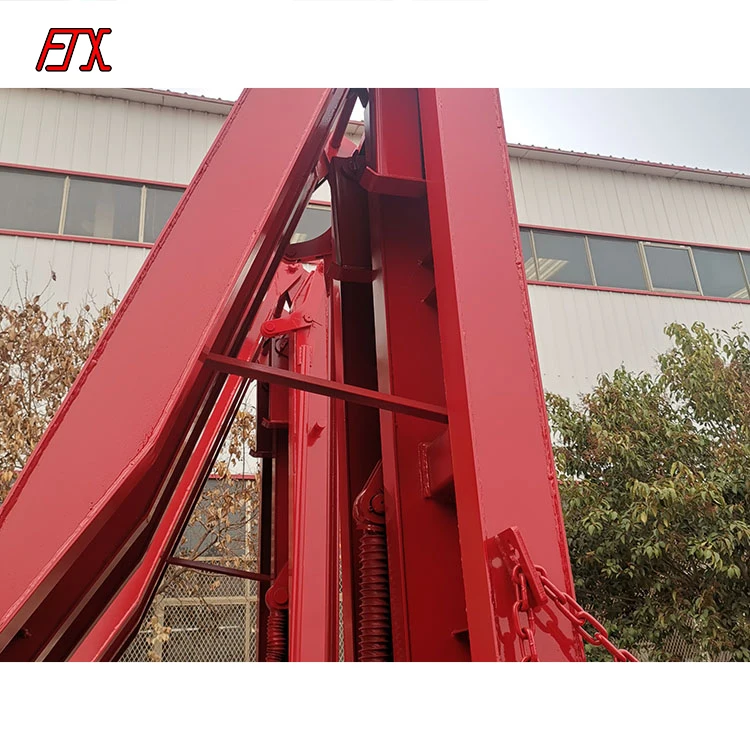 Hydraulic telescopic 3-axle 40t 50t 60t low flat trailer 4-axle 3-axle semi-trailer