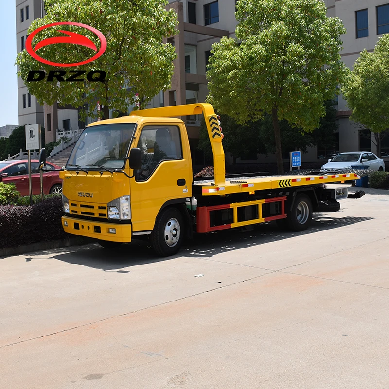 
4x2 Isuzu with 3815 small wheelbase tow wrecker truck for sale 