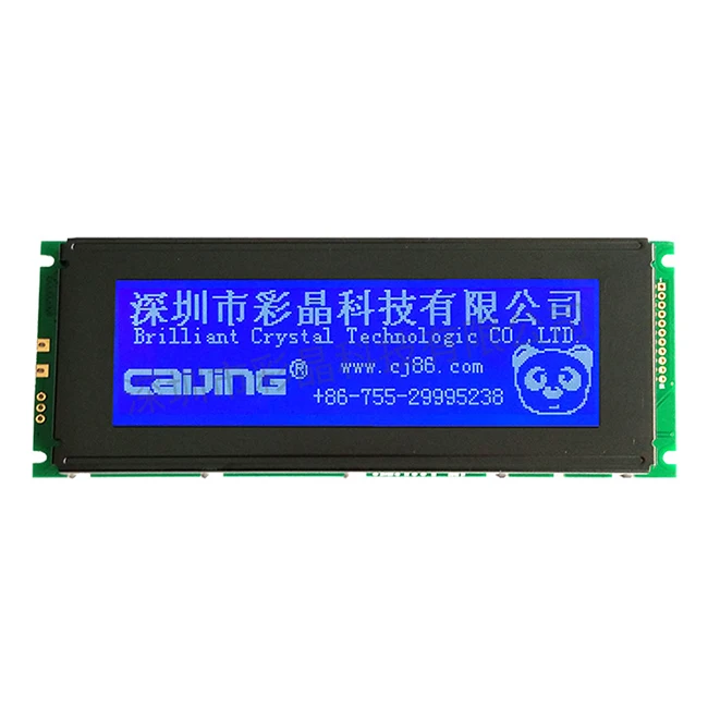 low power consumption 240x64 monochrome lcd display module CM24064-1