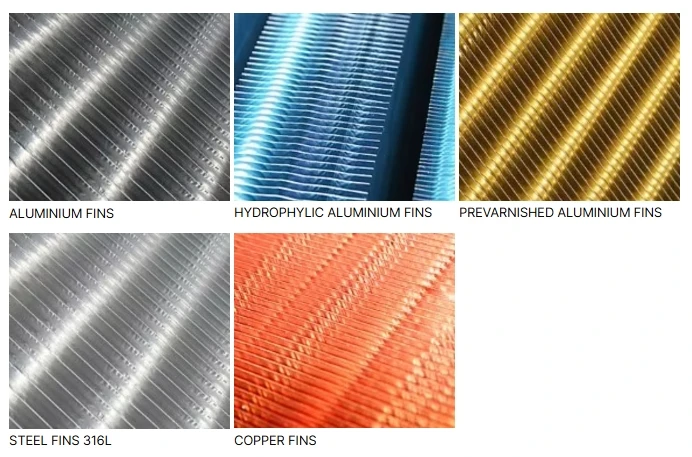 Longhey 3/8 Copper/Stainless Steel Tube Evaporator Coil For Buses Air Conditioner Heat Exchanger Coil OEM ODM