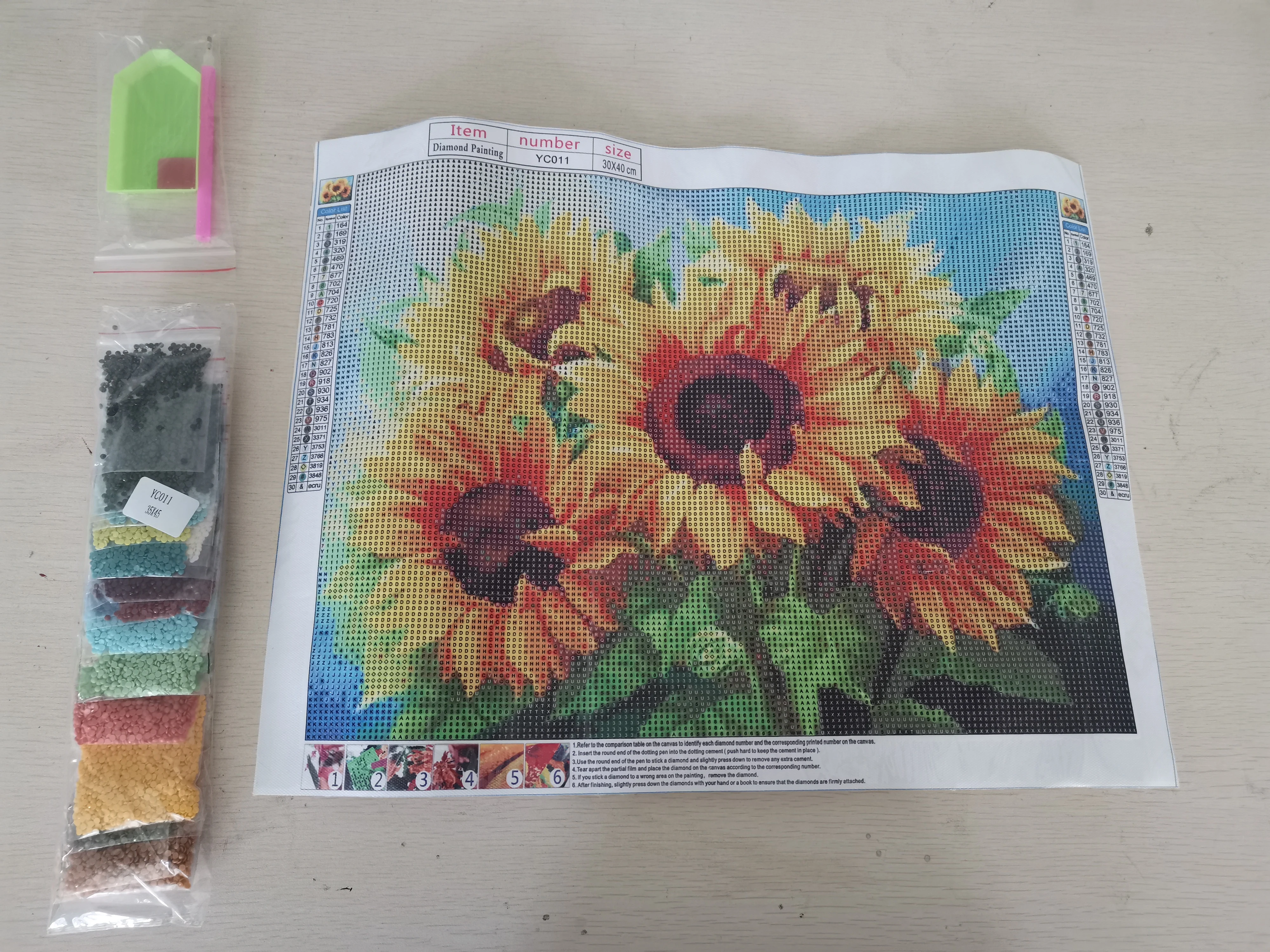 Diamond Painting Kits Full Square/Round 5D Diamond Painting Landscape painting  Home Decor GiftsFantasy Elf Moon