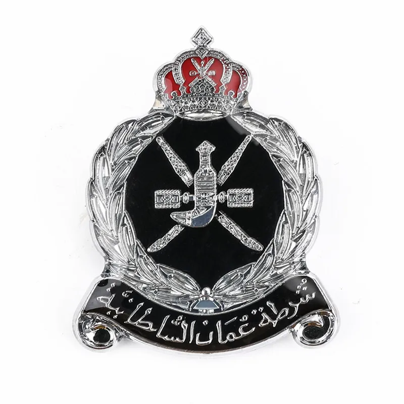 
2020 high quality customized military uniform cap badge(Oman badges) 