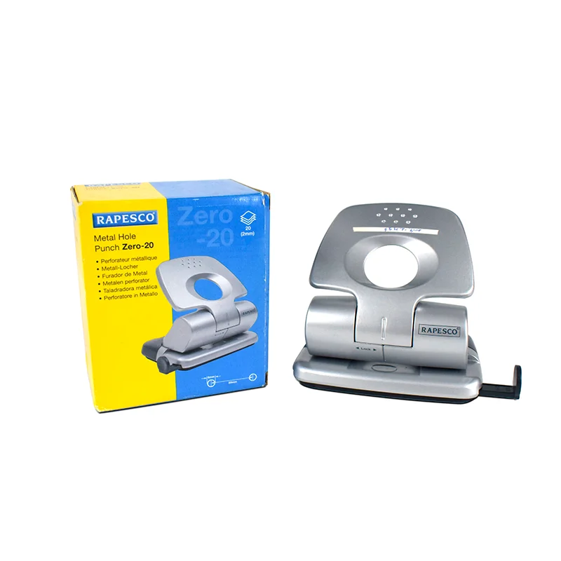Rapesco 20 листов бумажный перфоратор премиум класса 2 отверстия стандартная офисная дыропробойная машина