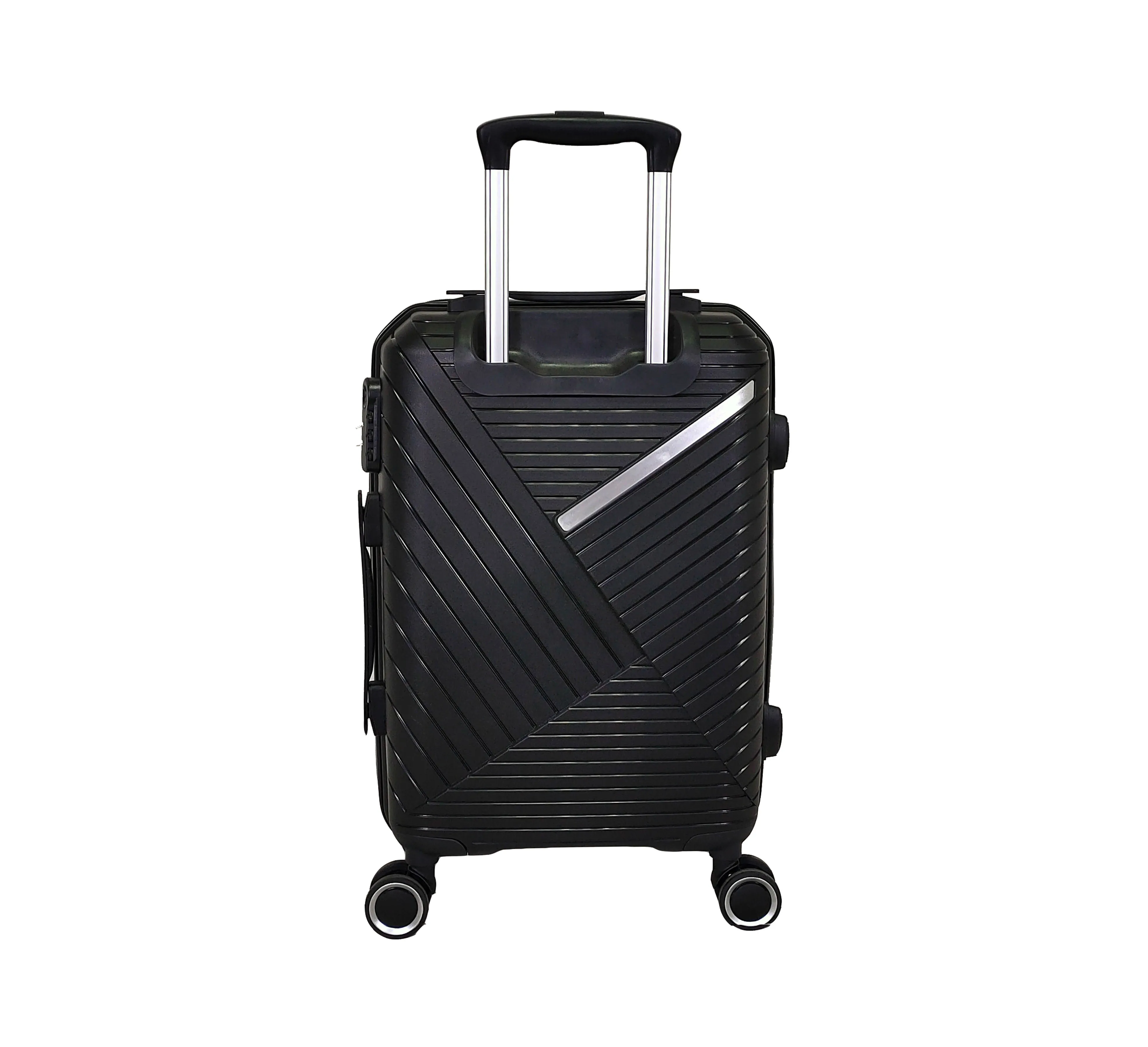 2024 Custom Logo Color Durable Hard Shell PP Injection Vali Trolley Case Travel Suitcase Luggage Sets