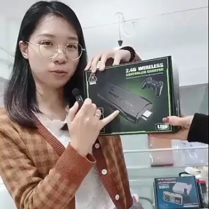 Wireless Home Mini TV 4K Game Stick M8 Console for PS1 Moonlight Treasure Box FC 10000 games 64gb 4k M8 Game Stick