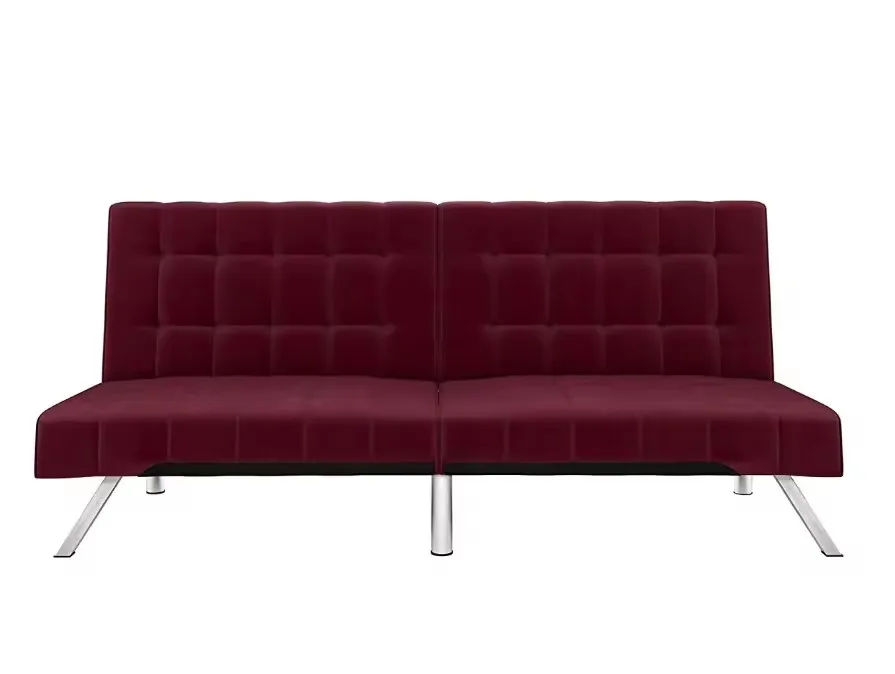 Double folding sofa bed two seater modular foldable sofa bed for living room