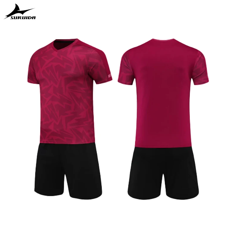 High Quality Sublimation Sportswear Wholesale Custom Breathable Soccer Jersey For Men Football Shirt Suit Jersey Football Jersey