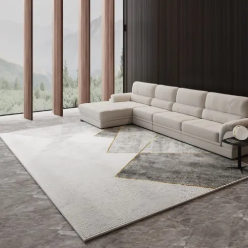 Small Quantity Wholesaling Area Bedroom Rugs Living Room Indoor Modern Print Carpet