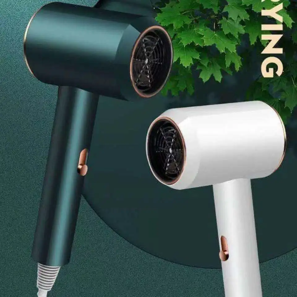 Blue light negative ion constant temperature household dormitory cold and hot air electric hair dryer hammer hair dryer silent