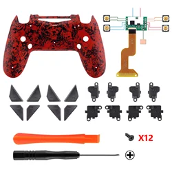 eXtremeRate Gamepad Accessories Dawn Remap Kit Back Button Attachment For PS4 Controller Paddles