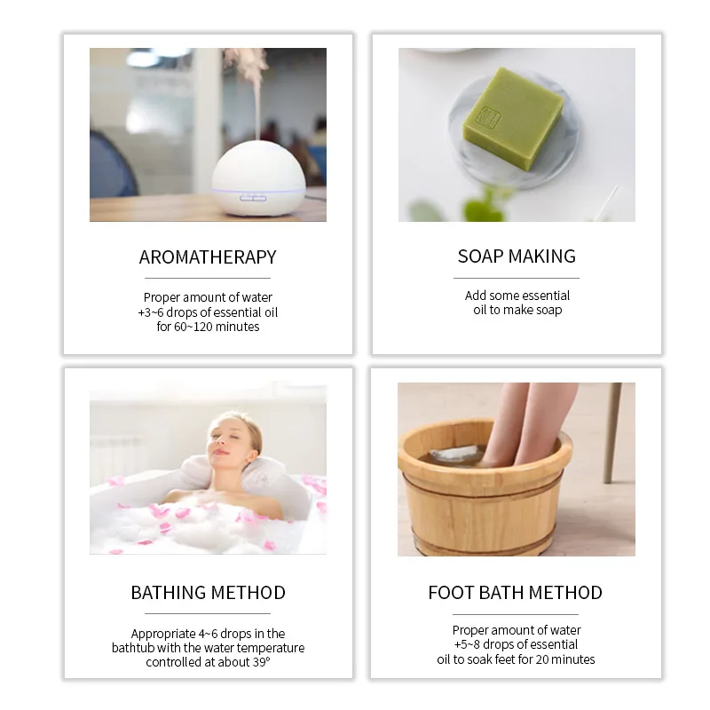 New Cheap Water Soluble Aromatic Essential Oil  6PCS IN ONE BOX Essential oil For Humidifier Aroma Diffuser Air Humidifiers