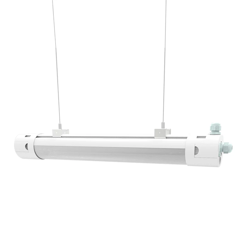 ABS plastic 20w 30w 40w 50w line light round indoor IP65 grow lamp commercial led tube light