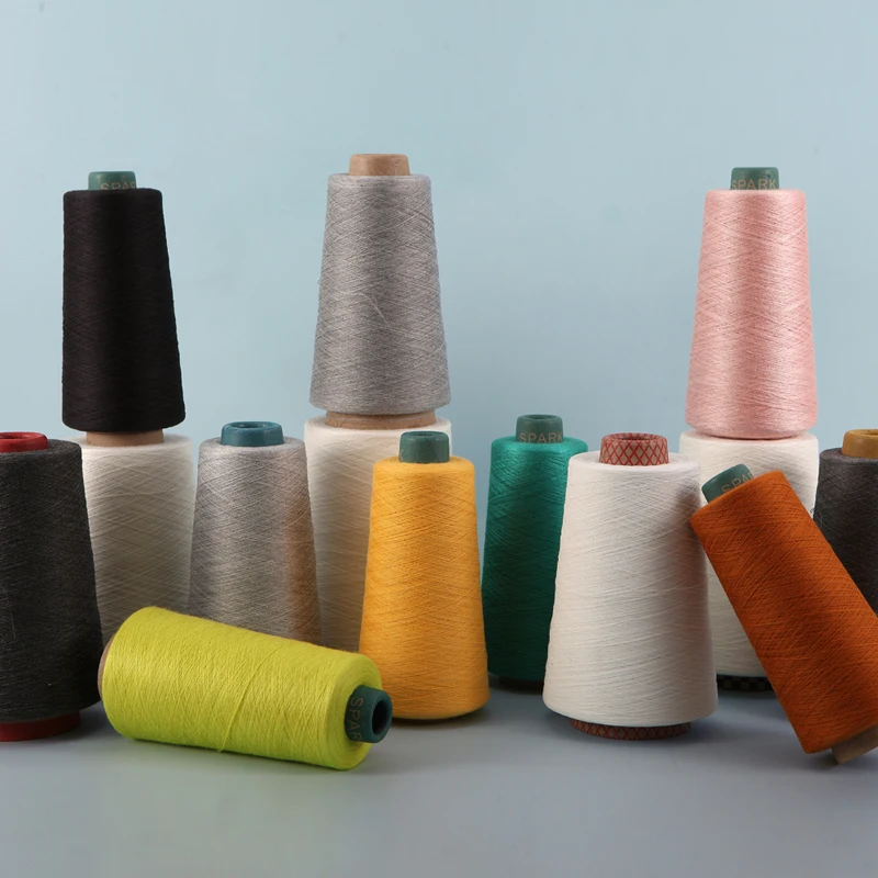 100% Bright Non Bulky Acrylic 52Nm/2 Hank Dyed Or Dyed On Cone For Average Color