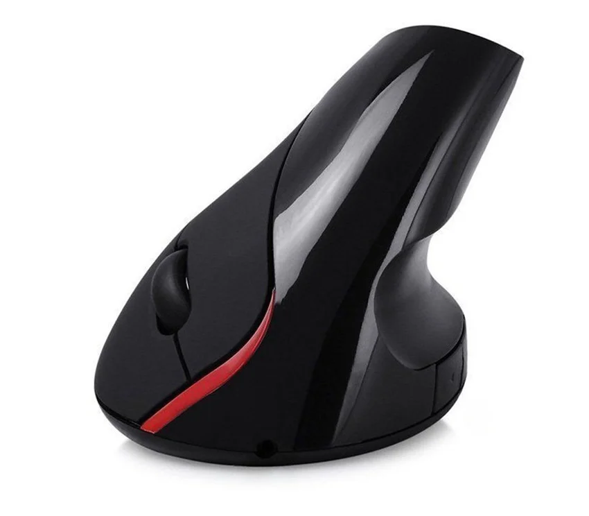 Factory Supply Attractive Price Wireless Gaming Mouse 2.4ghz Wireless Vertical Mouse Wired Laptop ROHS Rechargeable USB Finger