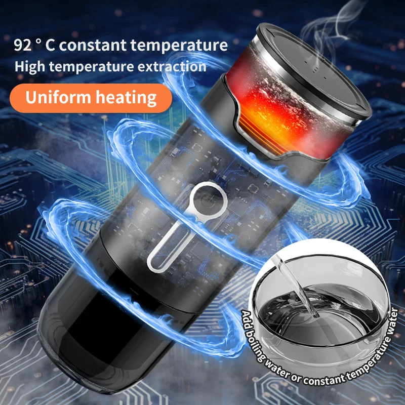 New YP818 Small Convenient Americano Coffee Maker Cold Brew Coffee Lovers Customized Travel Coffee Maker