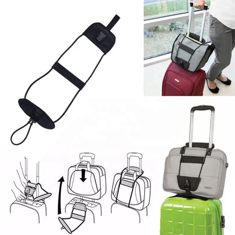 Trolley Luggage Strap Buckle Elastic Straps Belts Bag Bungee for Suitcase with Plastic Fabric Luggage Beltstrap Jingxiang CN;GUA