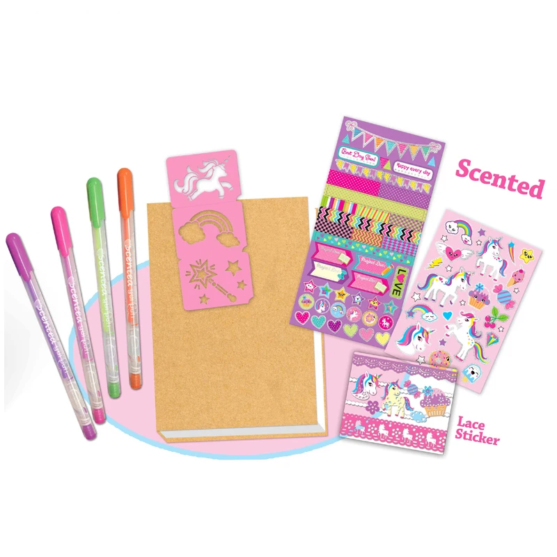 2022 Chinese factory D.I.Y Educational Drawing Notebook full of secret notebook Toys