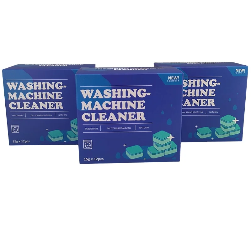 Powerful Washing Machine Cleaner Trough Cleaning Durable Washer Deep Cleaning Effervescent Tablet Washer Cleaner