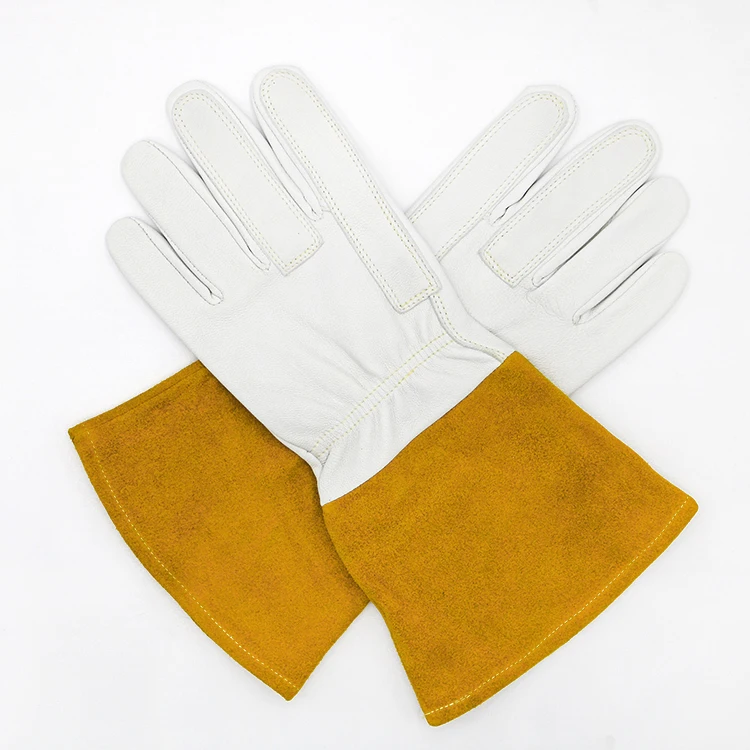 Cow Split Leather Work Gloves Driver Gloves construction gloves