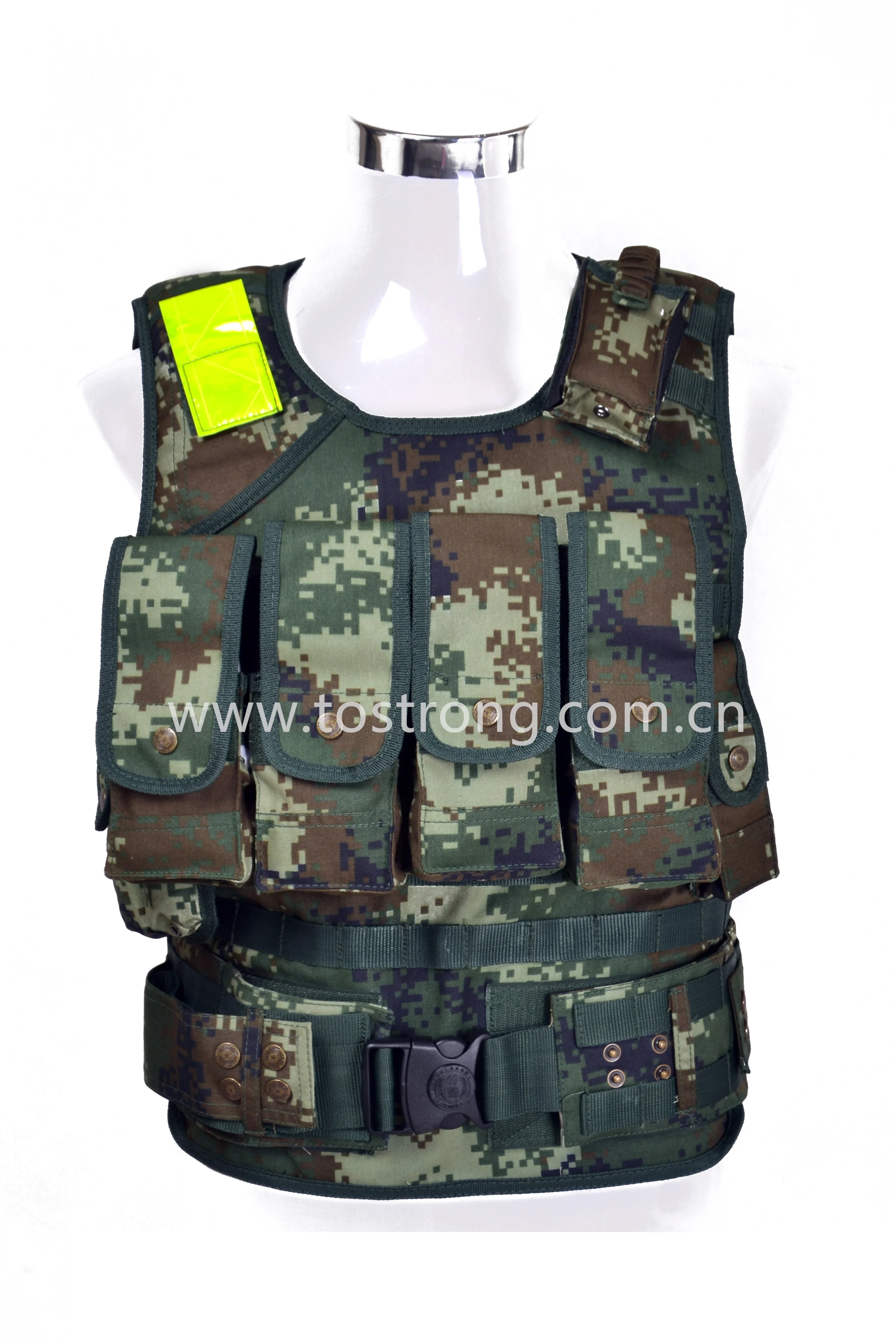 Factory Custom Oxford Fabric Detachable Outdoor Waterproof Workout Combat Training Equipment Tactical Vest with Molle System