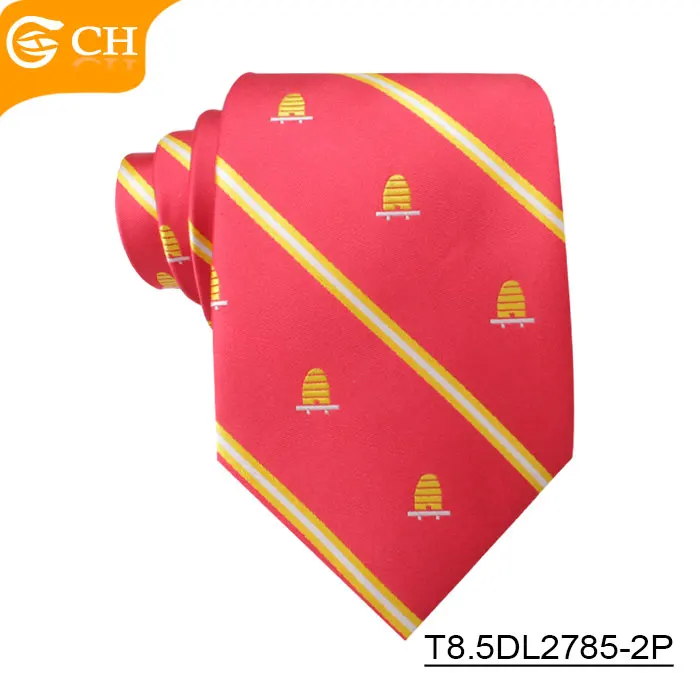 OEM ODM Service Yarn-dyed Woven Ties Striped Blue Orange  Multicolored Jacquard  Neckties Mens Polyester Custom Logo Ties