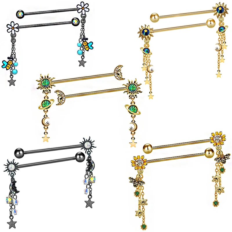 Hot Selling Nipple Pezon Piercing Lead Pasty Male Nippl Pierc Lick Me Clicker Magnetized Sticker Sexy Body Jewelry