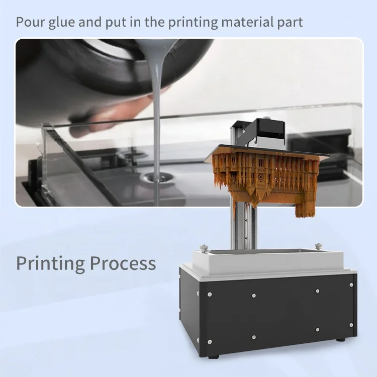 OEM Clear Casting Uv Curable Resin Abs 3d Printer Print Resin