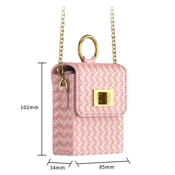 Luxury PU Leather Crossbody Bag with Detachable Shoulder Chain for Motorola Razr 2022