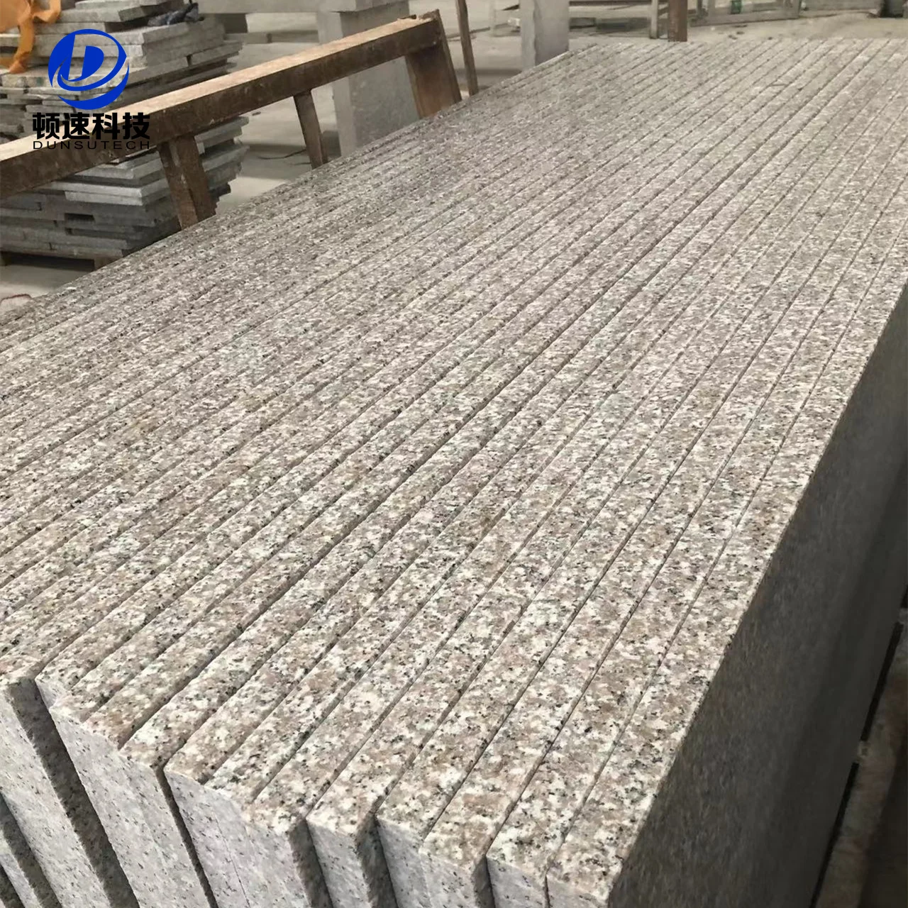 Natural Granite G664 Indoor Stone Steps Risers Granite Stairs China Best Price