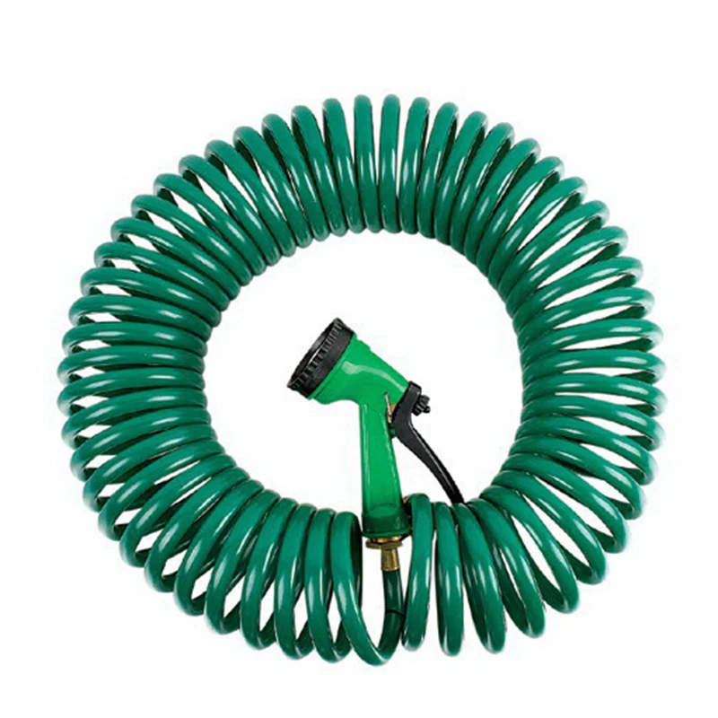 15M Garden Spring Spiral Recoil EVA hose for irrigation