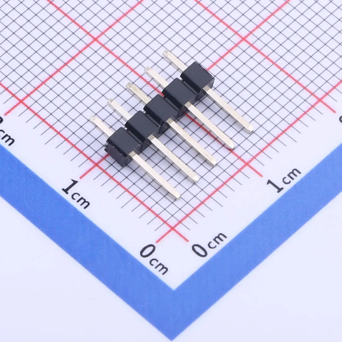 Kinghelm Factory Customized 2.54mm Single Row 5pin pin header Dip male female PCB pin header 1x5P