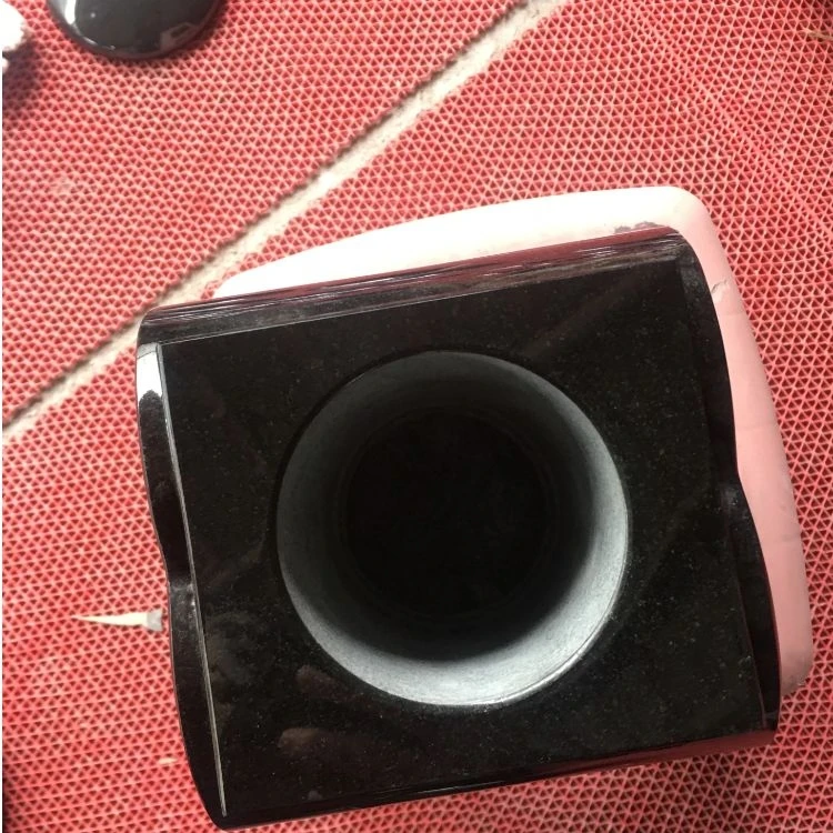 Cemetery wholesale granite monument tombstone memorial vase Heart Shape